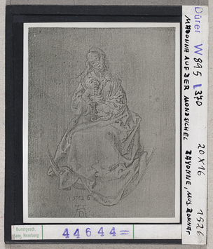 preview Albrecht Dürer: Madonna auf der Mondsichel. Bayonne, Museée Bonnat 